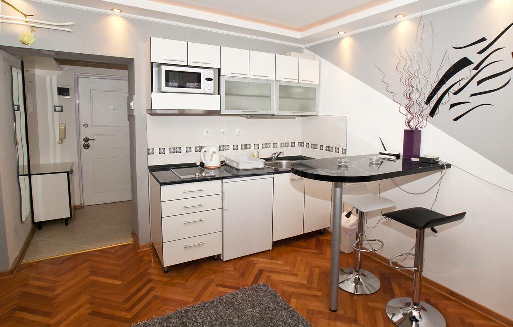 Star Apartment Belgrado Habitación foto